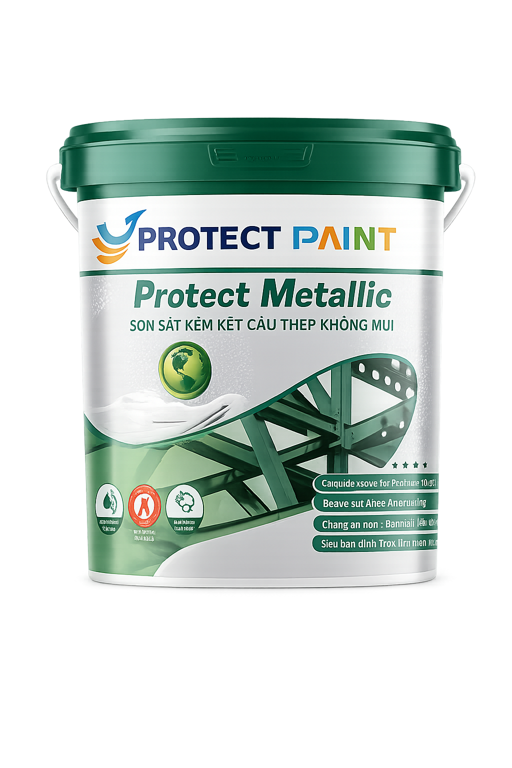 PROTECT METALLIC SƠN SẮT KẼM KẾT CẤU THÉP KHÔNG MÙI